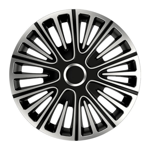Set capace roti 15 inch Argo Motion Argintiu si Negru AutoDrive ProParts