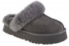 Papuci UGG Disquette Slippers 1122550-CHRC gri, 37