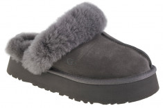 Papuci UGG Disquette Slippers 1122550-CHRC gri foto