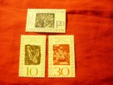 Serie Liechtenstein 1965 Personalitati - 100 Ani Prof. Ferdinand Nigg , 3 valori