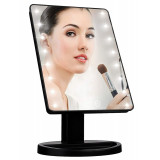 Oglinda cosmetica L16, 10.5 inch, 16 LED-uri, Buton Tactil, Pentru Machiaj / Make-up