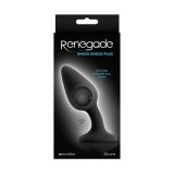 Dop Anal Renegade Knock Knock, Negru, 12 cm