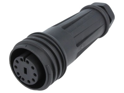 Conector circular mamă 10 pini IP68 foto