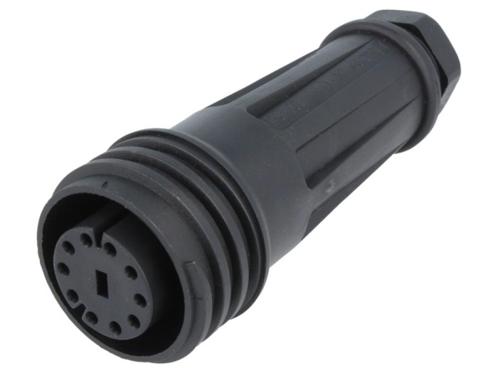 Conector circular mamă 10 pini IP68