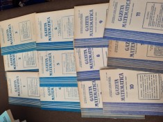 GAZETA MATEMATICA 1-12 1981 NUMAR COMPLET