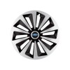 Set 4 capace roti Fox Gri-Negru R15 Compatibil Cu Ford, Autohelix MSA