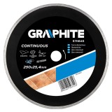 Disc diamantat continuu Graphite 250 x 25,4 mm pentru ceramica