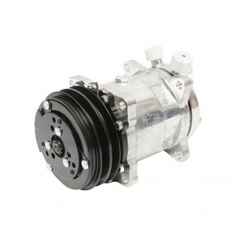 Compresor clima A/C pentru Fiat, Ford, New Holland, Case IH, OEM cod 5129685, 5144781 foto