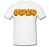 Tricou &quot; Garfield text &quot;