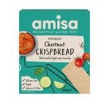 Painici cu Faina de Castane Fara Gluten Crispbread Bio 100 grame Amisa