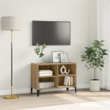 vidaXL Suport TV din stejar Stejar artistico Lemn prelucrat Mediu
