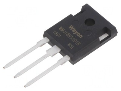 Tranzistor N-MOSFET 500V 18A 72A 271W foto