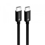 Cablu Date si Incarcare USB-C - USB-C Forcell F-Energy C338, 60W, 3m, Negru, Universal
