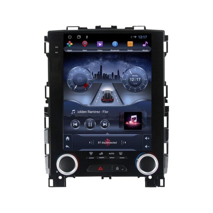 Navigatie dedicata cu Android tip tesla Renault Koleos II 2016 - 2020 cu