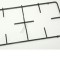 Gratar partea dreapta Aragaz Heinner HFSC-V50WH, 37015154