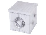 Enclosure: ground drain X: 290mm Y: 290mm Z: 297mm IP44, R.8172