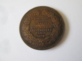 Medalie Expozitia Universala Paris 1878-Monetaria Paris,in stare f.buna, Europa