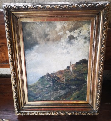 Tablou autentic Adolf Gustav Ditscheiner (1846-1904) foto