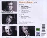 Brahms: Piano Quartets | Johannes Brahms, Gautier Capucon, Gerard Causse, Nicholas Angelich, Renaud Capucon, Clasica, Virgin Classics