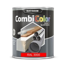 Vopsea CombiColor Multi-Suprafete Rosu Ral 3000 Lucios 750 ml