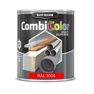 vopsea-combicolor-multi-suprafete-rosu-ral-3000-lucios-750-ml foto