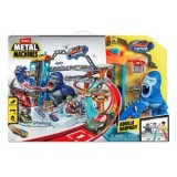 Pista de curse cu 2 masini, tema gorila, 5.4m, albastru, CMCLASS