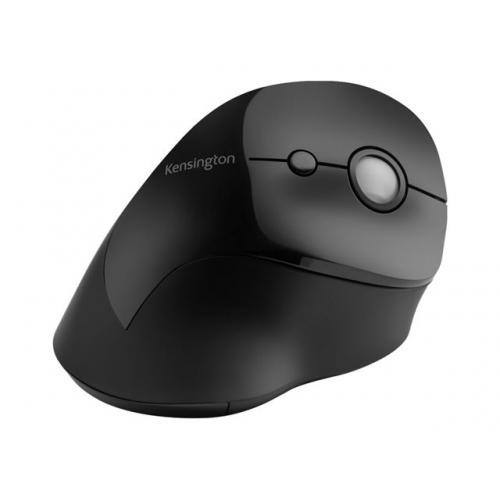 MOUSE Kensington - ergonomic, PC sau NB, wireless, 2.4GHz, optic, 1600 dpi, butoane/scroll 6/1, butoane programabile, ergonomic, negru, &quot;K75501EU&quot; (ti