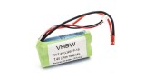 Instrument de modelism VHWB, baterie RC pentru elicopterul RC MJX F45, F645 &ndash; 1500 mAh 7.4 V Li-Ion, JST