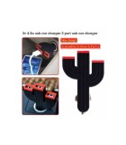 Alimentator USB 12V-24V cu 3 porti USB 4.2A, Oem