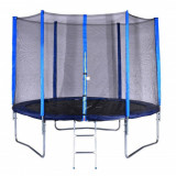 Set trambulina cu plasa de protectie 180 cm, Spartan