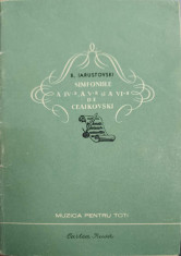 SIMFONIILE A IV-A, A V-A SI A VI-A DE CEAIKOVSKI-B. IARUSTOVSKI foto
