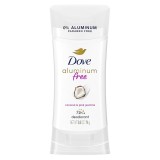 Deodorant stick Dove Coconut și Pink Jasmine, fără aluminiu, 74 g