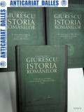 ISTORIA ROMANILOR - CONSTANTIN C.GIURESCU - 3 volume - 2007- editia cartonata