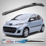 Cumpara ieftin Ștergător Peugeot 107 5 uși Facelift (2009&ndash;2012) Hibrid | Față &ndash; TeamCar&reg;