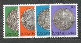 Serie Completă Luxemburg 1981 Monede Istorice Seclul XVIII Maria Tereza Iosif II Numismatică Argint Neștampilată - A810