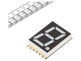 Afişaj LED cu 7 segmente, RGB, SMD