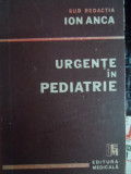 Urgente In Pediatrie - Ion Anca ,548511, Medicala