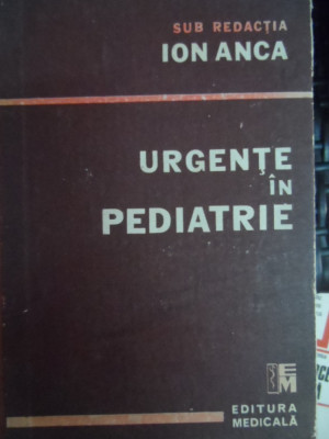 Urgente In Pediatrie - Ion Anca ,548511 foto