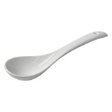 Cumpara ieftin Lingura ceramica alba 15x4x2 cm