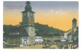 3693 - BRASOV, Market, Romania - old postcard, CENSOR - used - 1917