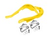 Protectii Maini Moto Enduro Aluminiu Revo Universal Galbene, Prindere Ghidon 22mm