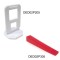 DEDRA Set 50 pene sistem nivelare gresie si faianta DED02P305