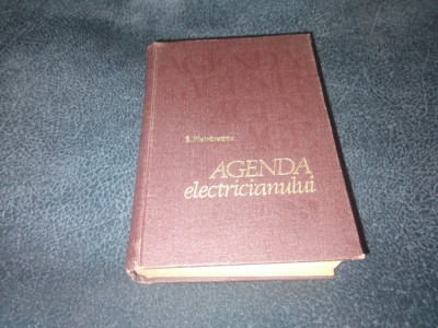 E PIETRAREANU - AGENDA ELECTRICIANULUI foto