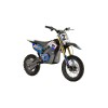 Minicross Electric Hecht 59100, 36V, 12Ah, 65kg, Autonomie 9km, Albastru