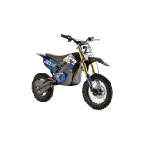 Cumpara ieftin Minicross cu acumulator Hecht 59100 36 v 12 ah capacitate maxima 65 kg autonomie 9 km albastru