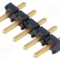 Conector şiruri pini tată 5 pini 2,54mm aurit THT SAMTEC