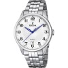 Ceas Barbatesc Festina Classic F20425/1, Inox, Quartz, Analogic, 43mm, Bratara Inox, Rezistent la apa 5ATM