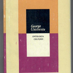 Ontologia culturii, George Uscatescu