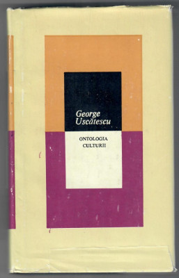 Ontologia culturii, George Uscatescu foto