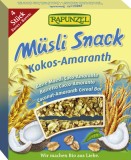 Musli Snack Cocos si Amarant Rapunzel 116gr